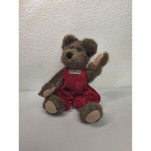 Vintage 1990 Boyds Bear retired Bear Clark S Bearhugs plush teddy bear brown